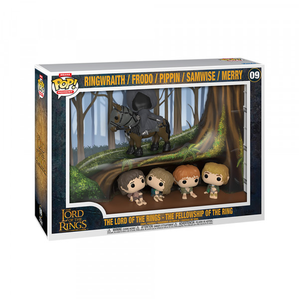 Funko POP! Deluxe Moment The Lord of the Rings: The Fellowship Of The Ring Ringwraith / Frodo / Pippin / Samwise /Merry (09) Funko POP! Deluxe Moment The Lord of the Rings: The Fellowship Of The Ring Ringwraith / Frodo / Pippin / Samwise /Merry (09)